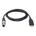 thumbnail image 2 of Cable de Audio Sunnimix XLR Hembra A USB Adaptador Convertidor 6,6 Pies Cable de micrófono USB, 2 of 6