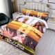 thumbnail image 3 of Bancos Exteriores Conjunto de sábanas temático, trío de piezas, cómodo y amigable con la piel, diseño único, regalo de decoración para el hogar para familiares, amigos y fans, 90 cm * 190 cm, 3 of 6