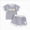 A18-Purple, variant on Hessimy Girls Pajama Set - 2 Piece Short Sleeve & Shorts Pajama Set - Cotton PJs, Snug-Fit Kids Summer Pajamas(White,6-7 Years)