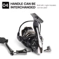 thumbnail image 4 of Autoez Lightweight Spinning Fishing Reel All Metal Spool 5.2:1 High-Speed Gear Ratio, 4 of 9