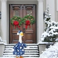 thumbnail image 5 of Christmas Gooses Outfits, 23-inch Goose Statue Clothes & Hat, Patio Garden Yard Decoration for Outdoor Holiday Decor, 5 of 5