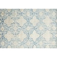 thumbnail image 1 of Ahgly Company Machine Washable Indoor Rectangle Contemporary White Gold Area Rugs, 8' x 12', 1 of 7