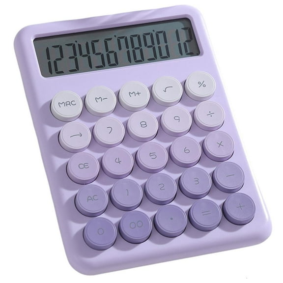 Yammee Cute Candy Desk Calculator with 12Digit Display Calculator for Girls Women