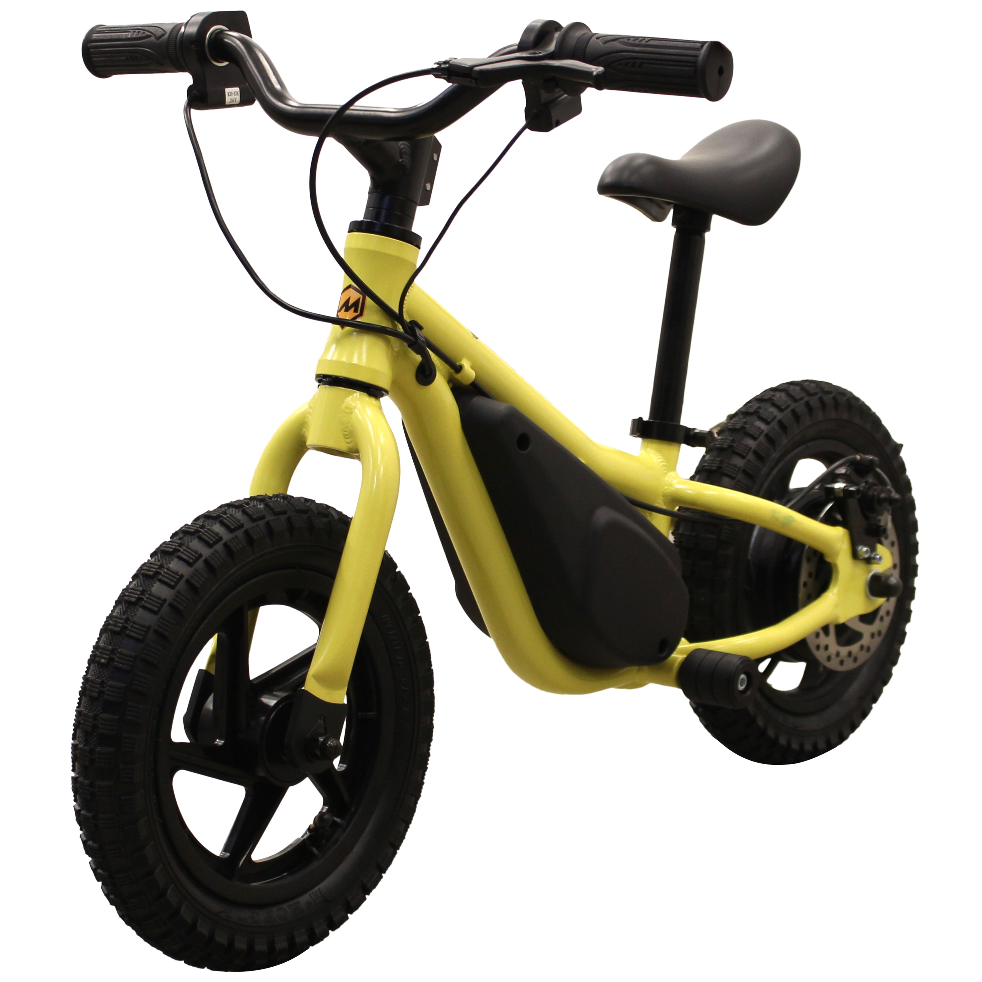 Massimo E11 24V Electric Balance Bike Bicycle Seat Height 14in 18in
