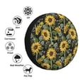 thumbnail image 4 of Rateoe Sunflowers Pattern Tire Cover Wheel Protectors Weatherproof Wheel Covers Universal Fit for Trailer Rv SUV Truck Camper Travel Trailers Accessories-17 inch, 4 of 6