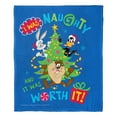 thumbnail image 2 of Looney Tunes Naughty And Worth It Kids Silk Touch Throw Blanket, 2 of 5