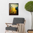 thumbnail image 2 of African Art Modern Bright Abstract Art Print Framed Poster Wall Decor 12x16 inch, 2 of 5