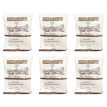 Edono Rucci French Vanilla Powdered Cappuccino Mix, 6/2 Lb Bags