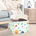 thumbnail image 3 of Yayeee Collapsible Storage Bin with Lid Fabric Closet Decorative Basket with Handles, Space Patterns, 3 of 7