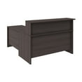 thumbnail image 2 of Arrive 60W x 72D L Shaped Reception Desk in Storm Gray - Engineered Wood, 2 of 8