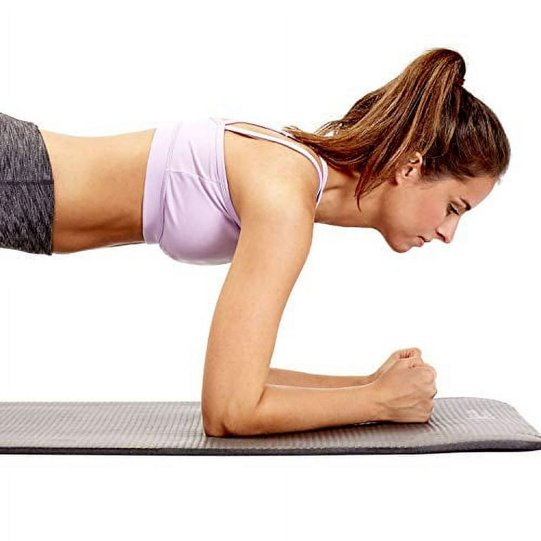 Gaiam Easy Cinch Yoga Mat Sling Durability Comfort Hands Free Gray Portable  New