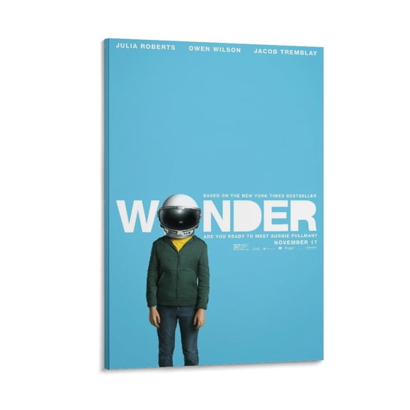 Wonder Classic Movie Poster Canvas Wall Art Poster Decorative Bedroom Modern Home Print Picture Artworks Posters 24x36inch(60x90cm)