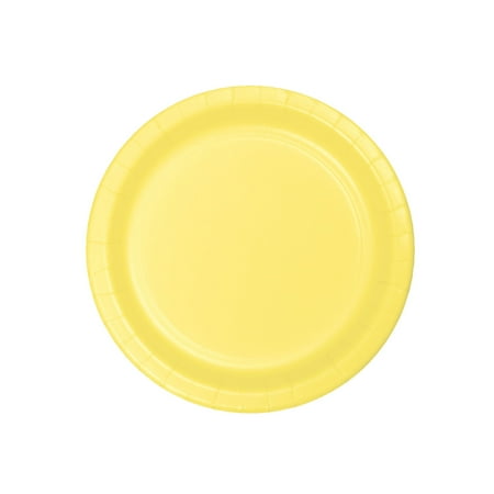 

10 inch Round Paper Banquet Plate Mimosa Pack of 24 4 packs