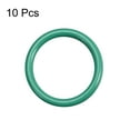 thumbnail image 2 of Unique Bargains Fluorine Rubber O Rings, 13mm OD x 10mm Inner Diameter, 1.5mm Thick, Seal Gasket Green 10Pcs, 2 of 3
