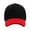 Black, variant on Siminsem Men's and Women's Summer Fashion Casual Sunscreen Baseball Cap Under $8 UPF 40+ Breathable Cotton Blend Daily Wear Hat for Outdoor Walking Running Travel Classic Low Profile Dad Hat