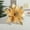 Gold, variant on 31cm Gold Sequin Velvet Christmas Flower - Premium Fabric Holiday Decor for Tree, Wreath & Mantel (White)