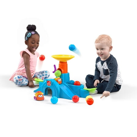 Step2 Ball Buddies Tunnel Tower Toddler Ball Activity Toy