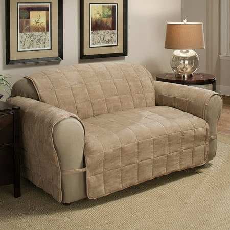 Faux Suede Covers Innovative Textile Solutions Ultimate Faux Suede XL Sofa Furniture Cover Slipcover ()