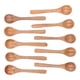 thumbnail image 1 of Juego De Cucharas De Madera ANGGREK Cucharadita Cuchara De Miel Para Café Para Sazonar Para Té Para Postre, 1 of 8