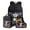 Camo USA Flag Sunflower Cow, variant on XYZCANDO Vintage German Flag Cross Print Schoolbag Set Backpack Lunch Box Pencil Case Student Travel Backpacks Large Capacity Rucksack Fashion Daypack with Zipper Pockets