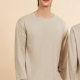 thumbnail image 6 of Dreluolixuan Winter Underwear Thermal Men Soft Long JohnsTight Hunting Gear Base Layer Cold Weather Camping Top and Bottom Sets, 6 of 8