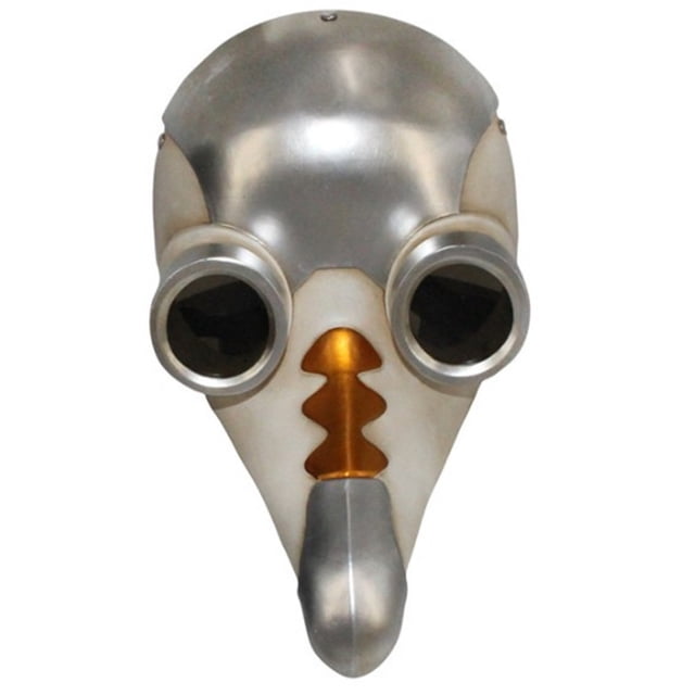 Máscara para cosplay, nariz larga, pico de pájaro, Halloween, carnaval, resina