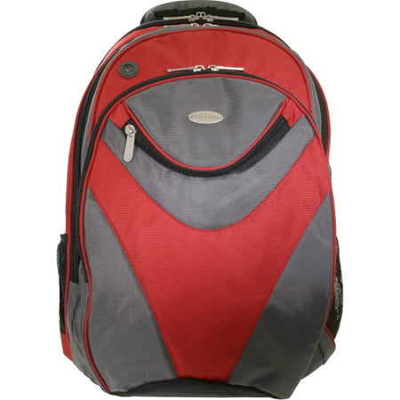 ECO STYLE Vortex Carrying Case (Backpack) for 16.1" Notebook, Key, Cellular Phone, Pen, Pencil, Accessories, Sunglasses - Checkpoint Friendly - Shoulder Strap - 19" Height x 14.3" Width x 5.8" Depth