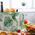 thumbnail image 7 of Summer Tropical Toaster Cover 2 Slice, Farmhouse Botanical Leaves Wooden Dustproof Bakeware Oven Protector with Top Hook, Waterproof Small Kitchen Appliance Toasters Dust Cover, 12"x7.5"x8", 7 of 7