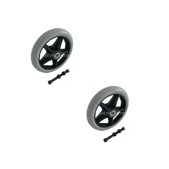 2x Ruedas de alambre para sillas de ruedas Yinane 6 pulgadas