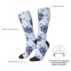 thumbnail image 4 of Fotbe Turtle with Blue Stones Calcetas Divertidas Estampadas para Hombre y Mujer, Calcetas de Algodón hasta la Rodilla para Caminar, Correr, Enfermería y Embarazo, 4 of 6