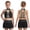 Black, variant on Girls Jazz Latin Dance Costume Lyrical Dance Outfits Crop Top with Briefs Skirt Gymnastics Leotard Dancewear Purple 8