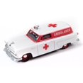 thumbnail image 3 of 1953 Ford Courier Sedan Delivery Ambulance Red and White 1/87 (HO) Scale Model Car by Classic Metal Works, 3 of 3