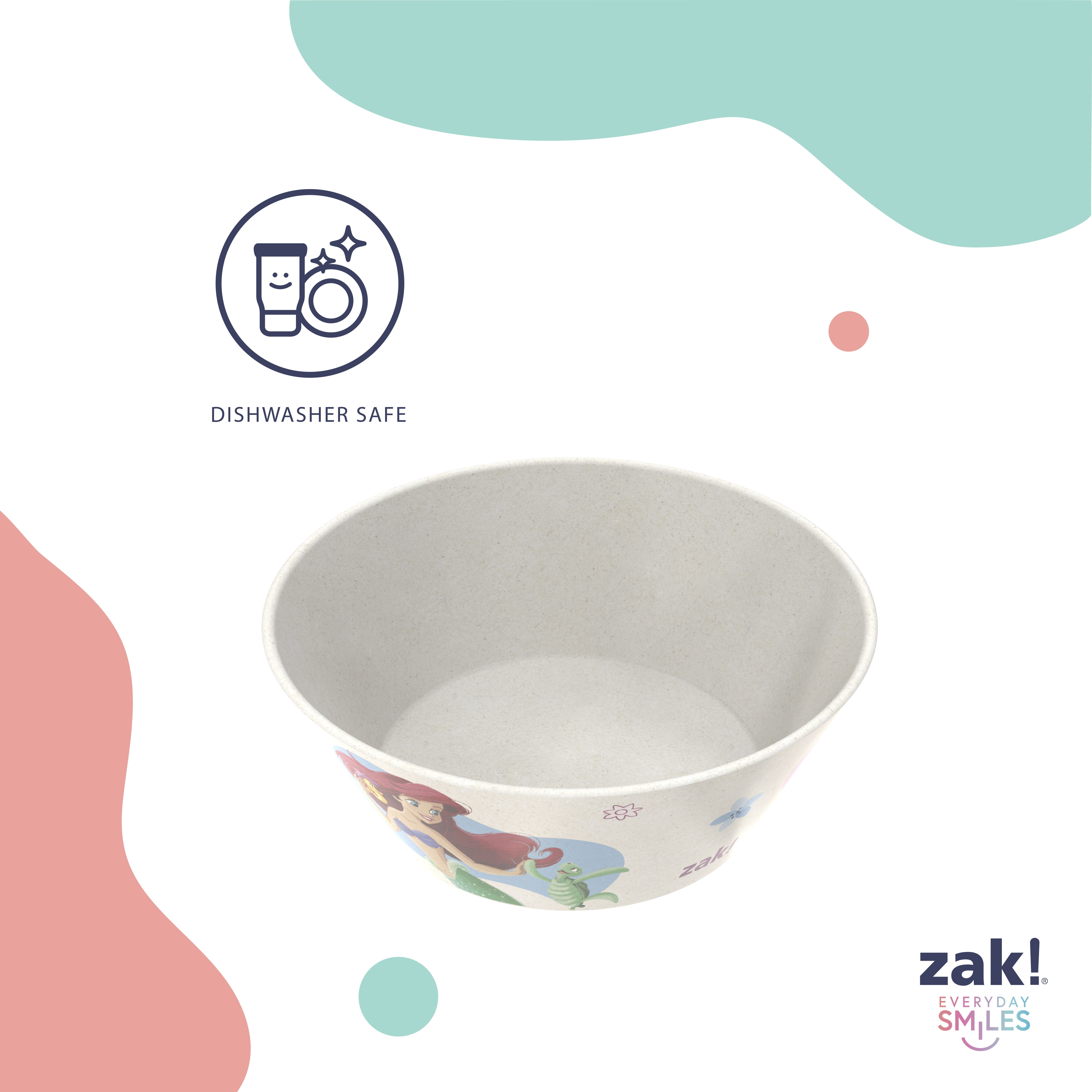 Zak Designs Princess 6" Bowl