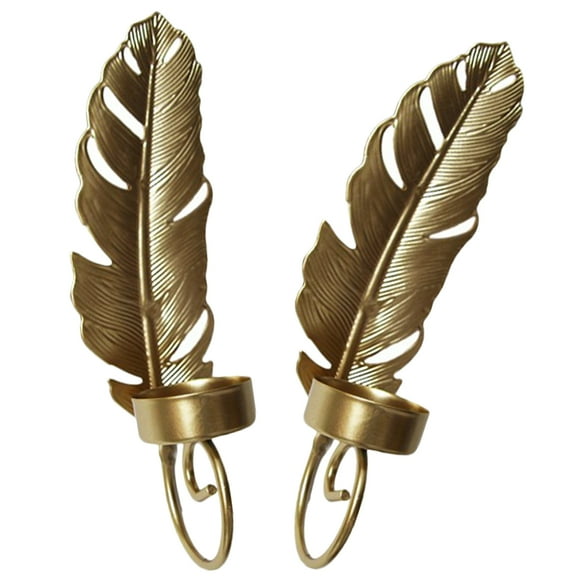 2 Pcs Tealight Sconce Wall Hanging Candle Holder Exquisite Craftsmanship