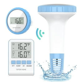 Newentor Wireless Floating Pool Thermometer Waterproof Digital Temperature Meter For Swimming Pool Sauna Room Breeding Pond