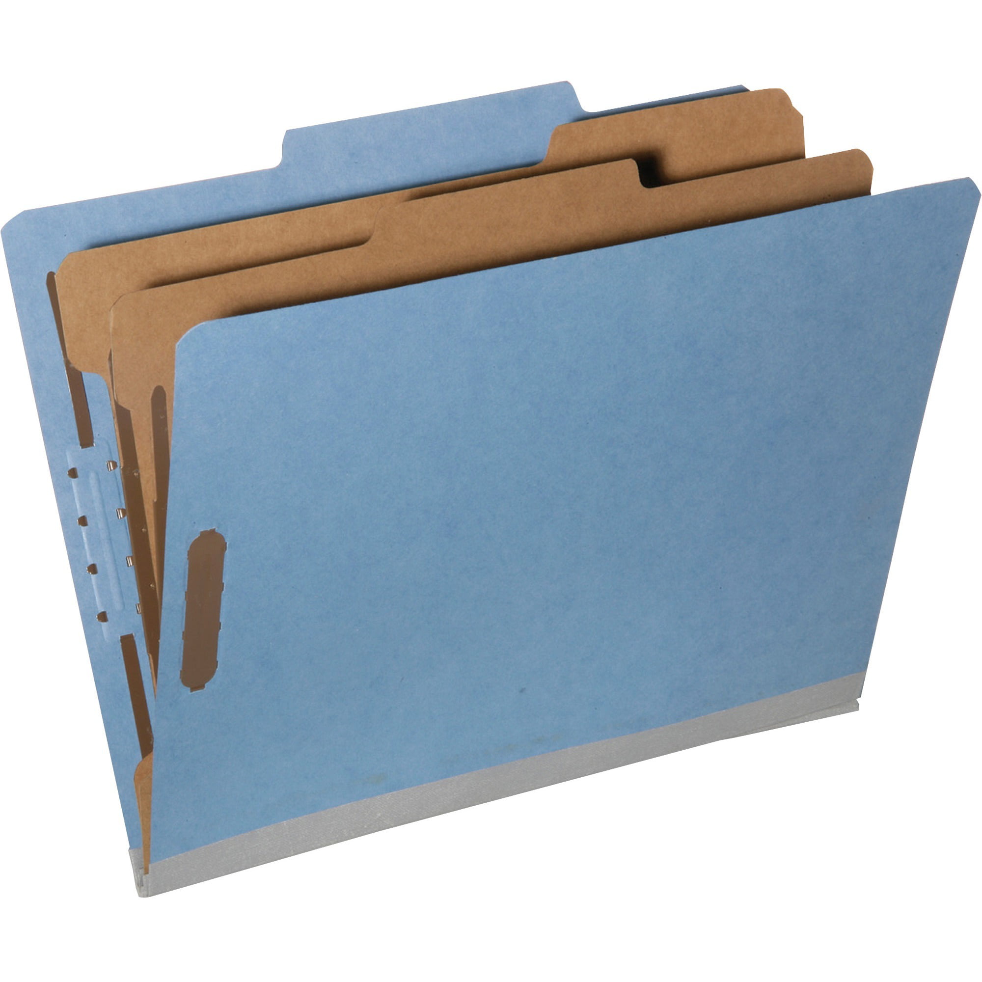 6 Sections File Folder w/ 2” Expansion for Letter Size Paper 2 Prongs Pressboard Organizer for Law Client Files Pack of 10 Classification Folders w/ 2 Dividers Medical Files Green Office Reports 
