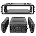 thumbnail image 3 of Diandian 2U Rack Case Shallow 12" Depth, 19" Rackmount Flight Case, Watertight Dust-Proof, Shock Mount for Amplifier, Pro Audio, DJ Mixer, Effects with Microphone Compartments, 3 of 4