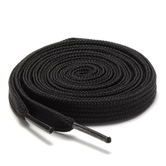 Double Layers Flat Shoe Laces Strings for Boots Sneakers Athletic Tennis Shoes