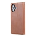 thumbnail image 4 of for iPhone 16 Plus Case Wallet, Business Design with Card Slot Photo Kickstand Magnetic Soft PU Leather Flip Fold Case for iPhone 16 Plus Wallet Case, Brown, 4 of 6