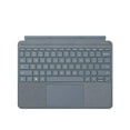 thumbnail image 1 of Microsoft Surface Go Couverture Type Signature - Bleu Glace - Français, 1 of 5