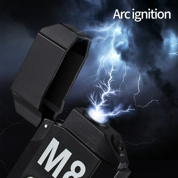 Briquet Électrique, Briquet Plasma À Double Arc Rechargeable Par Usb Briquet Électrique, Briquet Plasma À Double Arc Rechargeable Par Usb