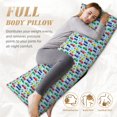 thumbnail image 3 of KLL Ultra Soft Microfiber Body Pillow Cover/Pillowcases 20"x54" with Hidden Zipper Closure-Transport, 3 of 5