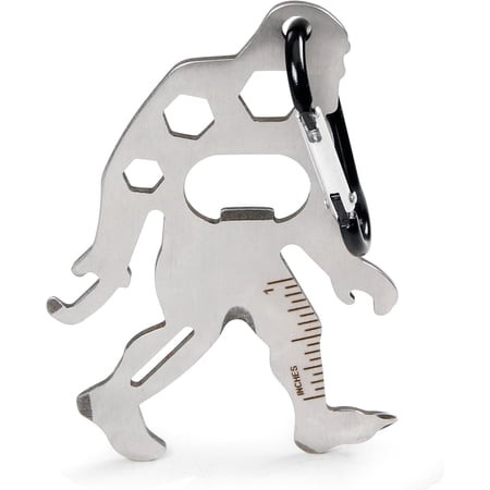 Multi-Tool Carabiners With Bottle Opener For Hiking Camping Outdoor Survival Gear For Adults