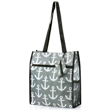- Zodaca Lightweight All Purpose Handbag Shopping Travel Zipper Tote Carry Shoulder Bag