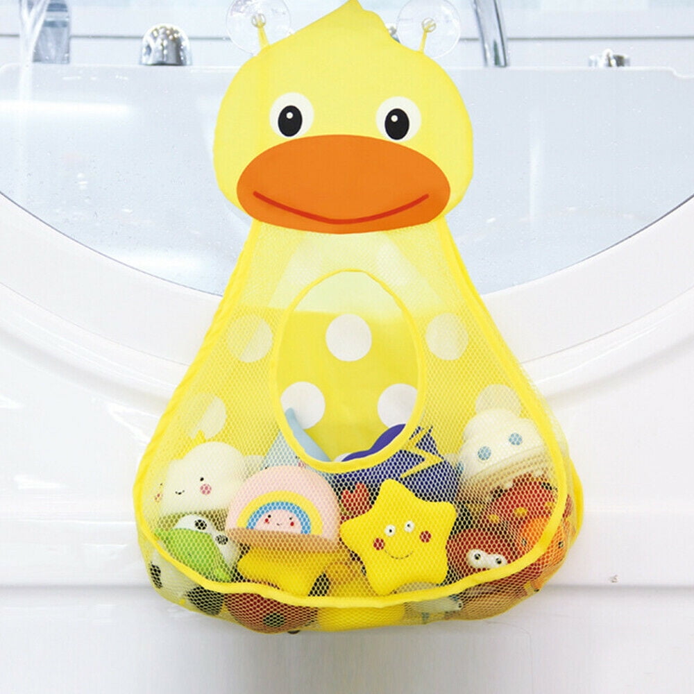 Tub Cubby Bath Toy Storage Hanging Bath Toy Holder, with Suction