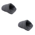 thumbnail image 2 of Greeniant Cómoda perrera para perros Fácil de limpiar y mantener Casa con cama para mascotas con forma de zapatilla para gatos gris XS > gris XS,&amp;gt; 2Conjunto, 2 of 6