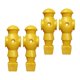 thumbnail image 5 of Figuras de fútbol para hombre, futbolín de 4 piezas, se adapta a varillas de 5/8 pulgadas, de juegos de fútbol para mesa de fútbol, de Amarillo, 5 of 8