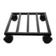 thumbnail image 5 of Soporte para macetas con ruedas giratorias, soporte móvil para plantas, base para macetas Negro, 5 of 9