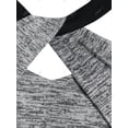 thumbnail image 3 of Camiseta Tipo Túnica Asimétrica Diseño Teñido Espacio Rosegal Mangas largas de talla grande, 3 of 5