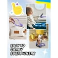 thumbnail image 7 of Thumbs Up Cell Phone Stand Holder Desk Cradle Lazy Phone Stand 2 Pack Gift for Her Him, Black Purple, 7 of 7